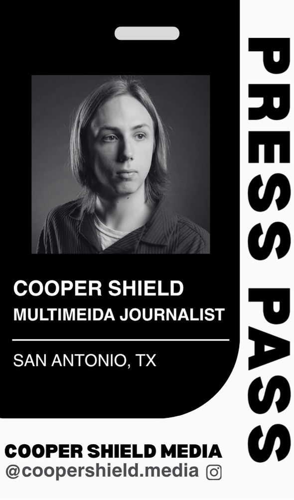 Black-and-white portrait of Cooper Shield